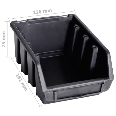 29-CZĘŚCIOWY ORGANIZER NA PANELACH ŚCIENNYCH CZERWONO-CZARNY