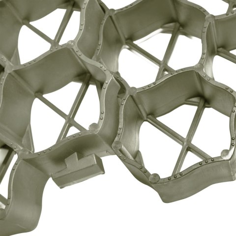 KRATKI TRAWNIKOWE 16 SZT. ZIELONE 60X40X3CM PLASTIK