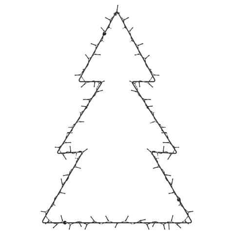 LAMPKI ŚWIĄTECZNE CHOINKA SYLWETKA 115 LED