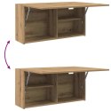WISZĄCA SZAFKA ŁAZIENKOWA DĄB ARTISAN 80X25X40CM