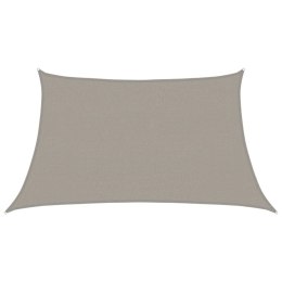ŻAGIEL PRZECIWSŁONECZNY OGRODOWY MARKIZA TARAS TRAPEZ JASNOSZARY 3/4X2 M
