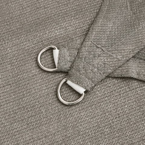 ŻAGIEL PRZECIWSŁONECZNY OGRODOWY MARKIZA TARAS TRAPEZ JASNOSZARY 4/5X3 M