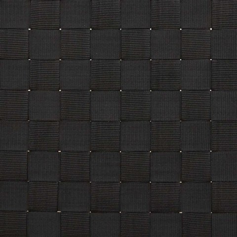 LEŻAK Z CZARNĄ TKANĄ TAŚMĄ 55X200X30CM BAMBUS