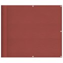 PARAWAN BALKONOWY TERAKOTA 90X1000CM 100% POLIESTER OXFORD