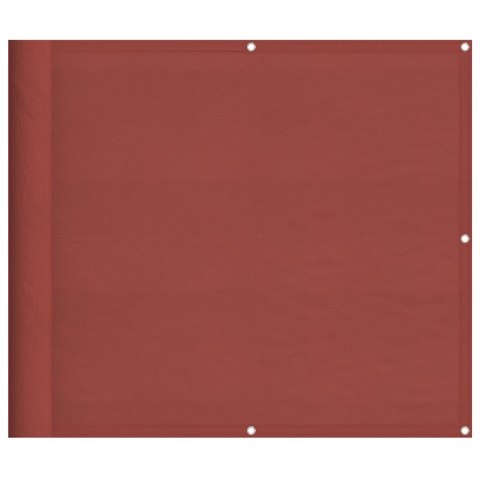 PARAWAN BALKONOWY TERAKOTA 90X1000CM 100% POLIESTER OXFORD