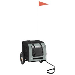 PRZYCZEPKA ROWEROWA DLA ZWIERZĄT TKANINA OXFORD I ŻELAZO