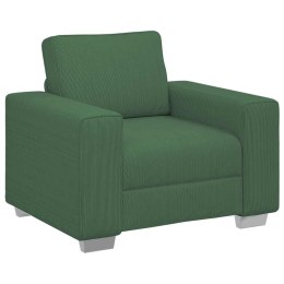 VidaXL Sofa Fotel Jungle Green 60 cm Tkanina Corduroy