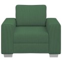 VidaXL Sofa Fotel Jungle Green 60 cm Tkanina Corduroy