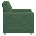 VidaXL Sofa Fotel Jungle Green 60 cm Tkanina Corduroy