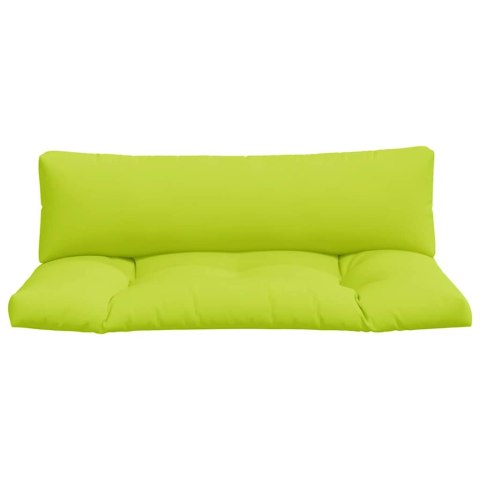 VidaXL Poduszki na palety, 2 szt., jasnozielone, tkanina