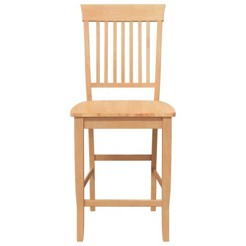 HOKERY BAROWE 2 SZT. NATURALNE DREWNO LITE GUMA