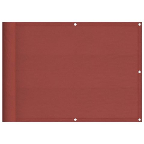 PARAWAN BALKONOWY TERAKOTA 75X700CM 100% POLIESTER OXFORD