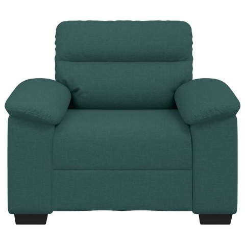 VidaXL Sofa Fotel Ciemnozielony 60 cm Tkanina