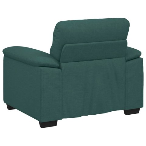 VidaXL Sofa Fotel Ciemnozielony 60 cm Tkanina