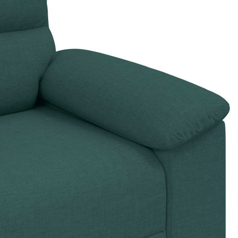 VidaXL Sofa Fotel Ciemnozielony 60 cm Tkanina