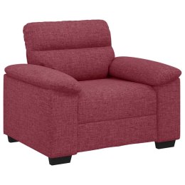 SOFA FOTEL WINO CZERWONE 60CM TKANINA