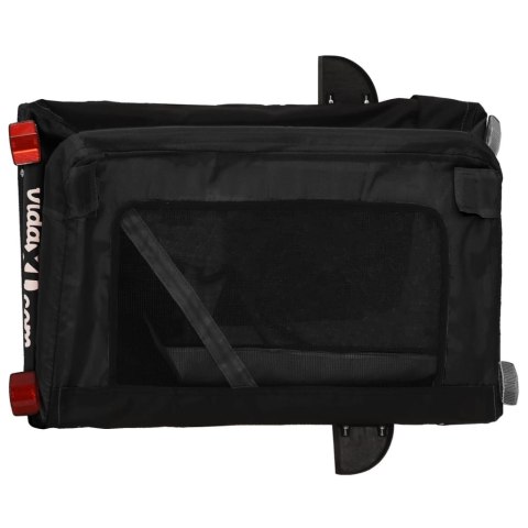 PRZYCZEPKA ROWEROWA DLA ZWIERZĄT TKANINA OXFORD I ŻELAZO