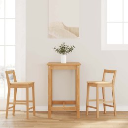 HOKERY BAROWE 2 SZT. NATURALNE DREWNO LITE GUMA