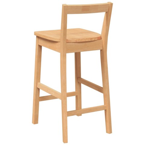 HOKERY BAROWE 2 SZT. NATURALNE DREWNO LITE GUMA