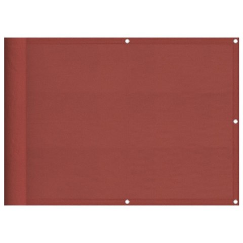 PARAWAN BALKONOWY TERAKOTA 75X800CM 100% POLIESTER OXFORD