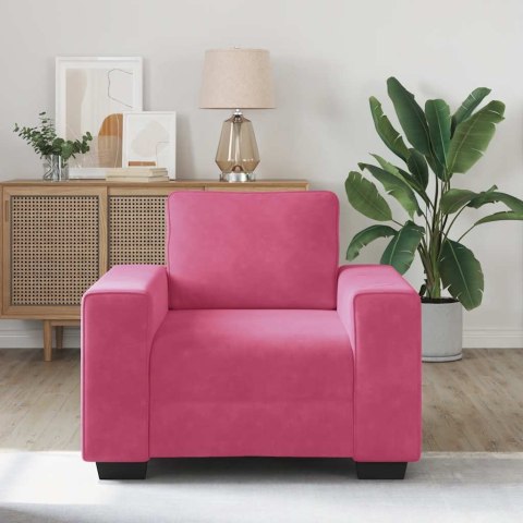 SOFA FOTEL WINO CZERWONE 60CM AKSAMIT