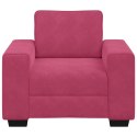 SOFA FOTEL WINO CZERWONE 60CM AKSAMIT
