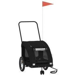 PRZYCZEPKA ROWEROWA DLA ZWIERZĄT TKANINA OXFORD I ŻELAZO