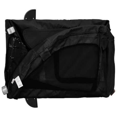 PRZYCZEPKA ROWEROWA DLA ZWIERZĄT TKANINA OXFORD I ŻELAZO