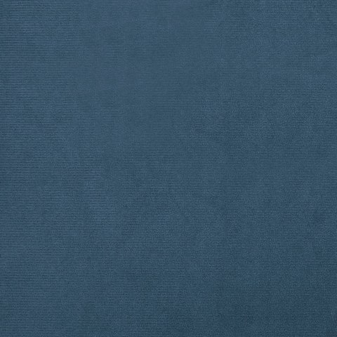 FOTEL KLUBOWY CIEMNONIEBIESKI OBITY AKSAMITEM