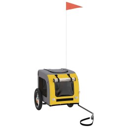 PRZYCZEPKA ROWEROWA DLA ZWIERZĄT TKANINA OXFORD I ŻELAZO