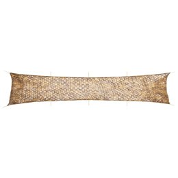 VidaXL Siatka maskująca z torbą do przechowywania 844x142 cm, piaskowa