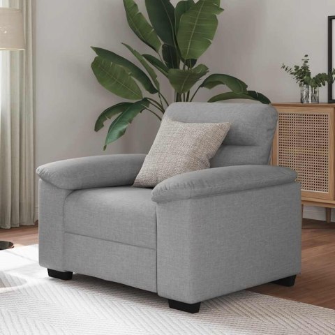 SOFA FOTEL CLOUD GREY 60CM TKANINA