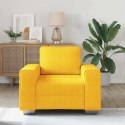 VidaXL Sofa Fotel Jasnożółty 60 cm Tkanina Corduroy
