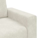 SOFA FOTEL KREMOWY 60CM AKSAMIT