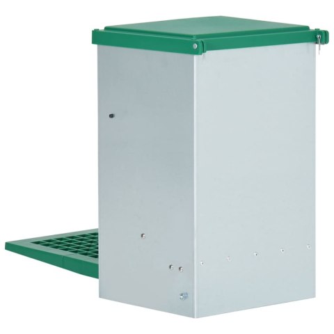 AUTOMATYCZNY KARMNIK DLA KUR 8 KG FEEDOMATIC Z OCYNKOWANEJ BLACHY