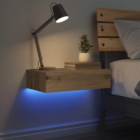 SZAFKA NOCNA DĄB ARTISAN 60X35CM