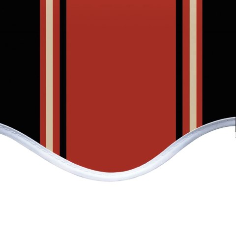 ZAPASOWA TKANINA NA MARKIZĘ POMARAŃCZOWO I BRĄZOWA 4X3,5M