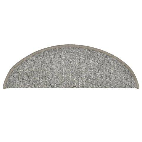 NAKŁADKI NA SCHODY 15 SZT. JASNOSZARE 56X 17X 3CM