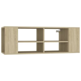 WISZĄCA SZAFKA POD TV DĄB SONOMA 102X35X35CM