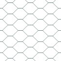 HEXAGONALNY PŁOT ZIELONY 1,4X100M STAL SŁUPKI DO PŁOTU 13 SZTUK ZIELONE Ø32MM 190CM STAL OCYNKOWANA