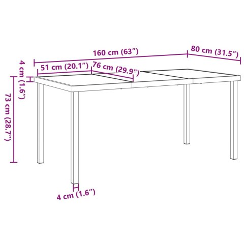5 CZĘŚCIOWY ZESTAW MEBLI OGRODOWYCH BRĄZOWY POLIRATTAN