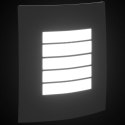 LAMPA ŚCIENNA ZEWNĘTRZNA 2 SZT. CZARNA STAL NIERDZEWNA IP44