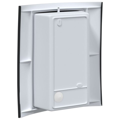 ZEWNĘTRZNE LAMPY ŚCIENNE 2 SZT. CZARNY STAL NIERDZEWNA IP44