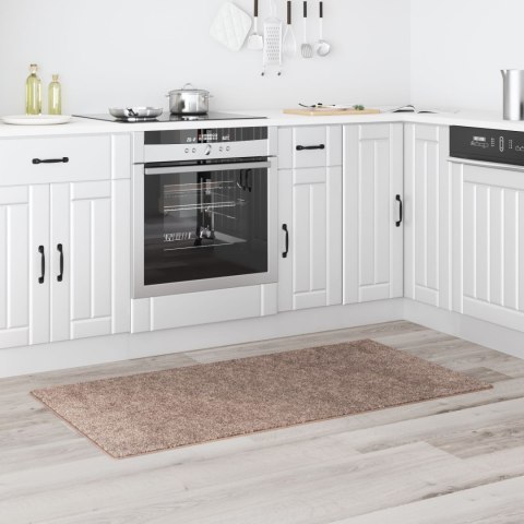 DYWAN SHAGGY Z LATEKSOWYM SPODEM BRĄZOWY 80X150CM