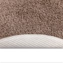 DYWAN SHAGGY Z GUMOWYM PODKŁADEM BRĄZOWY ŚR.160CM