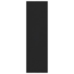 MATA DRZWIOWA PROSTOKĄTNA CZARNA 120X400CM