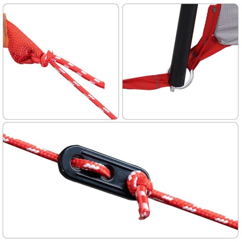 NAMIOT RODZINNY Z OKIENKAMI KOPUŁA ZIELONY DLA 10 OSÓB WODOODPORNY