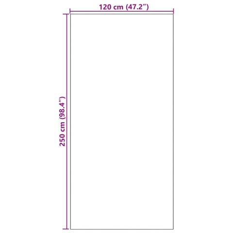 NIEBIESKA WYŚCIÓŁKA DO PRANIA 120X250CM