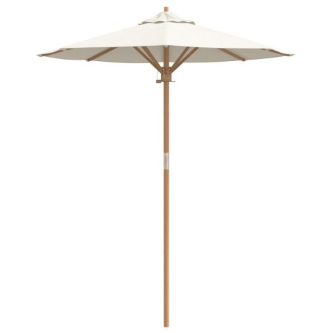 PARASOL OGRODOWY KREMOWY 180X230CM Z BAMBUSA
