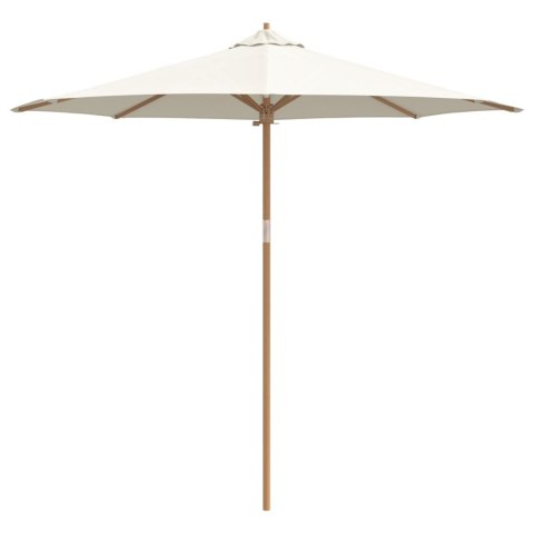 PARASOL OGRODOWY KREMOWY 270X260CM BAMBOO